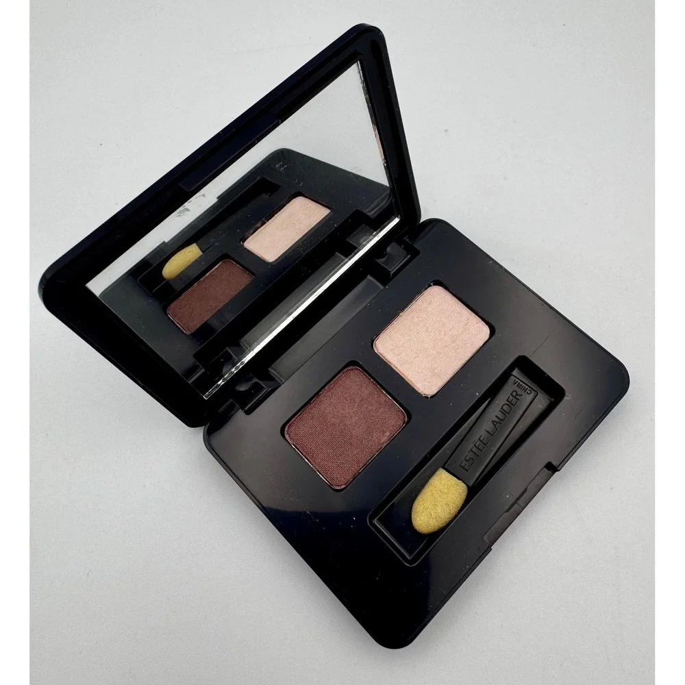 VINTAGE Estee Lauder Eyeshadow Duo Smoky Ember & Riviera Rose NEW Discontinued